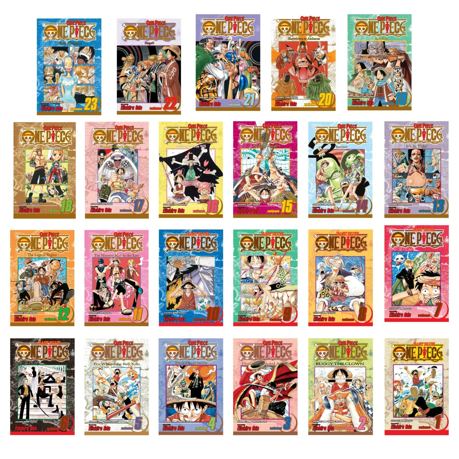 One Piece manga Cover